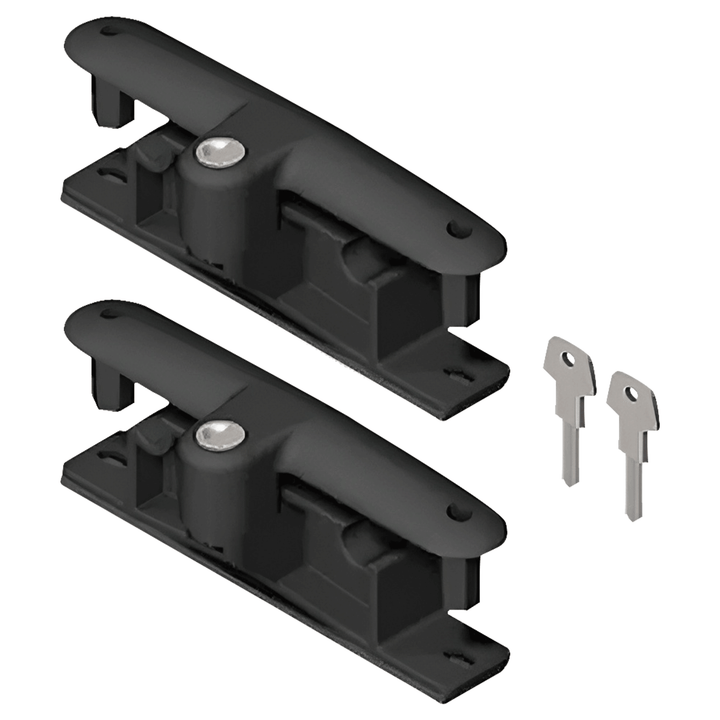 YAKIMA Locking Brackets for Securing Rooftop Warrior Baskets, Set of 2(Open Box)