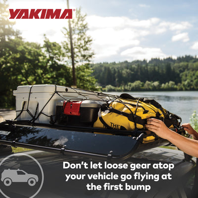 YAKIMA Cargo Roof Basket Stretch Net for LoadWarrior and OffGrid Medium Baskets