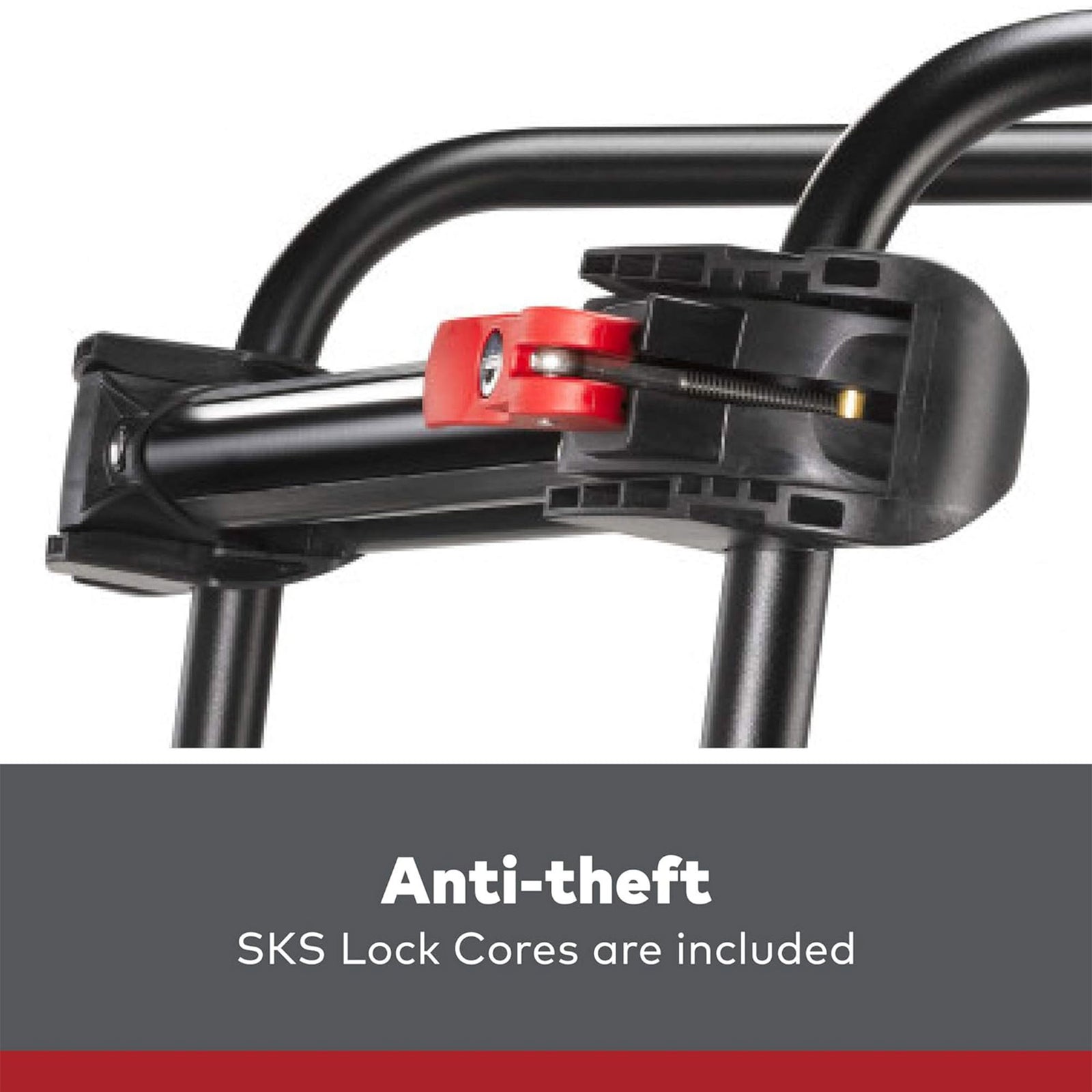 Yakima HitchSki Ski and Snowboard Conversion Mount for Bike Hitch Rack, Black - VMInnovations