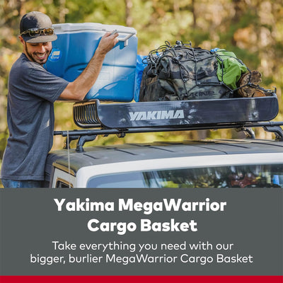Yakima MegaWarrior Large Sized Cargo Basket For All Yakima StreamLine Crossbars