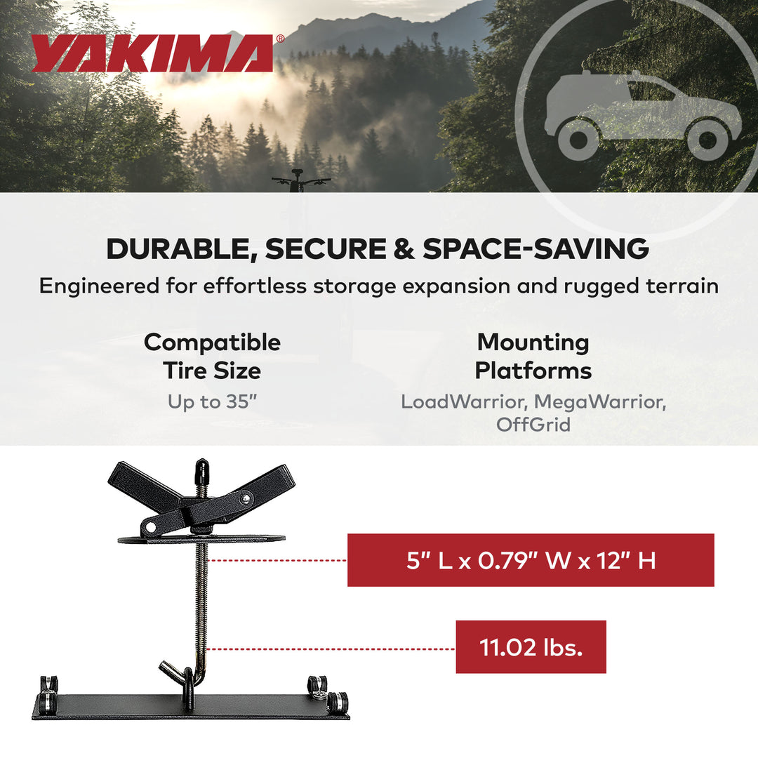 Yakima Release Spare Carrier for LoadWarrior, MegaWarrior, or OffGrid (Open Box)