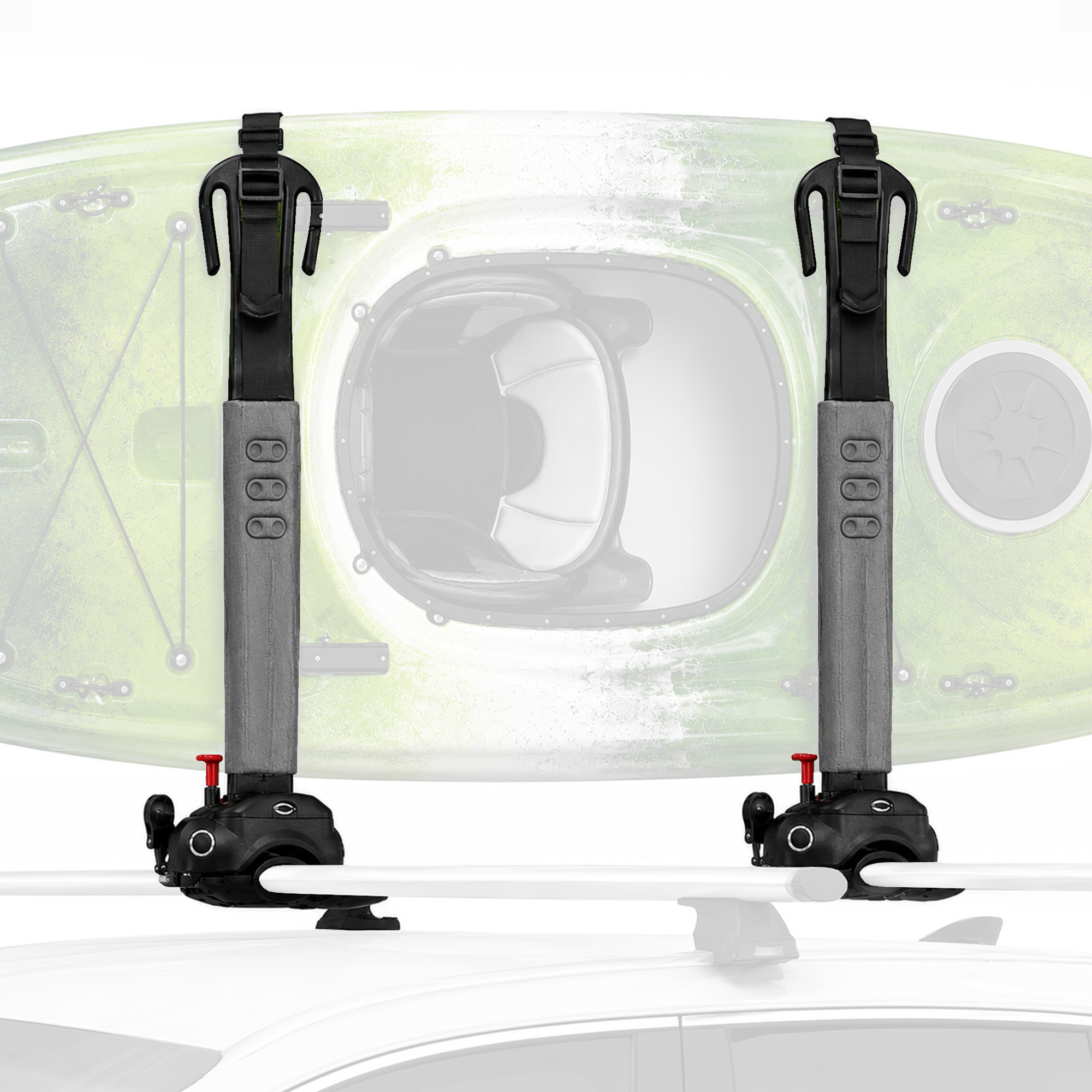 Yakima BigStack Foldable Steel Versatile Kayak Stacker Carries Up to 4 Boats - VMInnovations