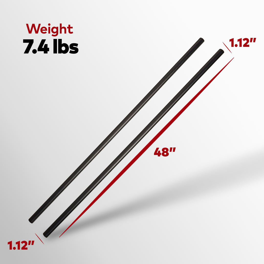 Yakima RoundBar Small 48” Steel Round Roof Rack System Crossbars, 2pk (Used)