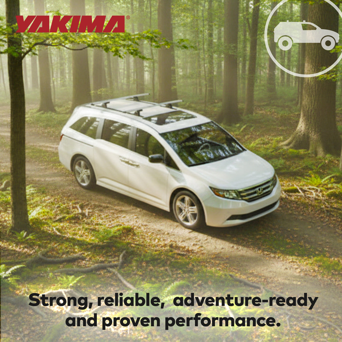 Yakima 42 in. Roof Rack System w/PlusNuts, Compatible w/StreamLine Towers (Used)
