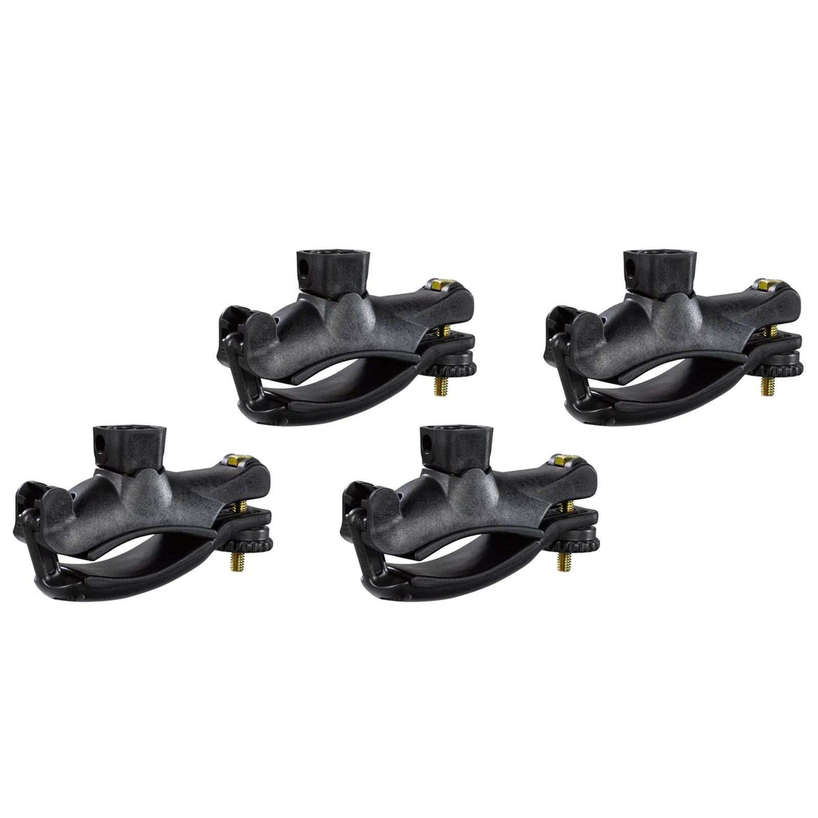 Yakima Universal MightyMount Mounts Aero or Factory Crossbars, Black, Set of 4 - VMInnovations