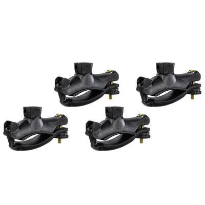 Yakima Universal MightyMount Mounts Aero or Factory Crossbars, Black,4Pc(Used)