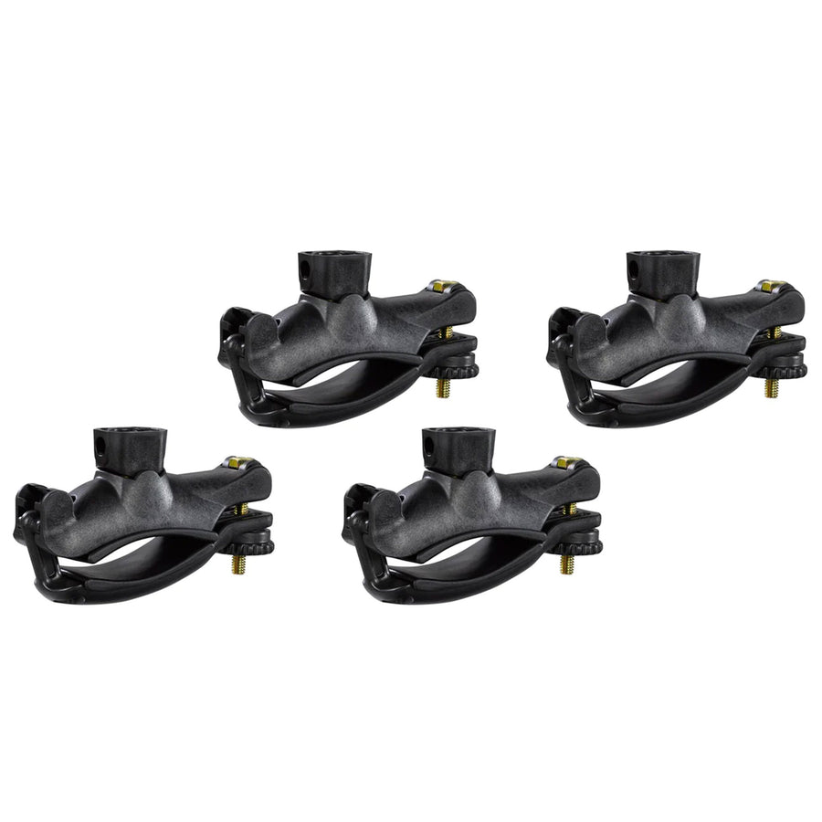 Yakima Universal Mounts Aero or Factory Crossbars, Black, Set of 4 (For Parts) - VMInnovations