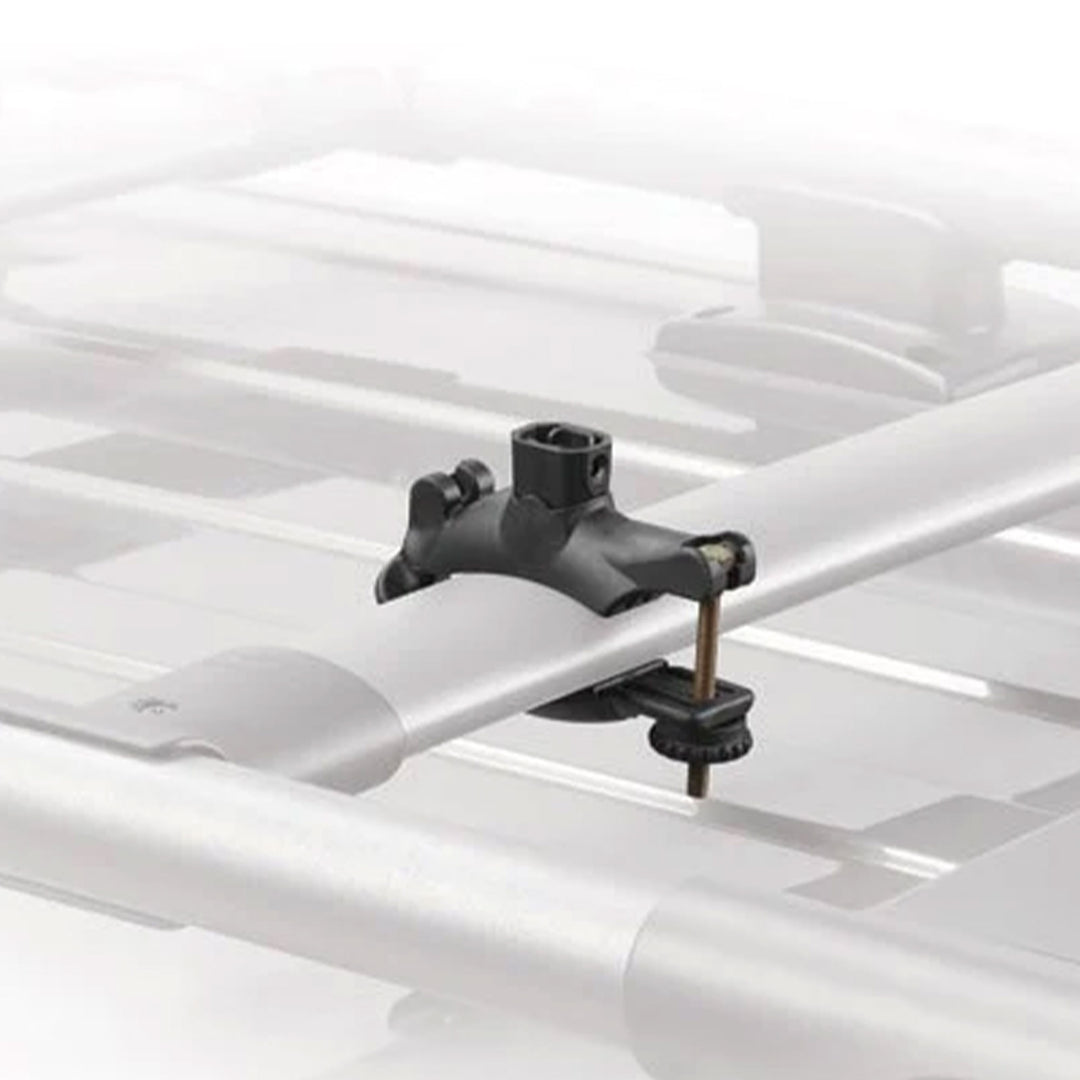 Yakima Universal MightyMount Mounts Aero or Factory Crossbars, Black, Set of 4 - VMInnovations