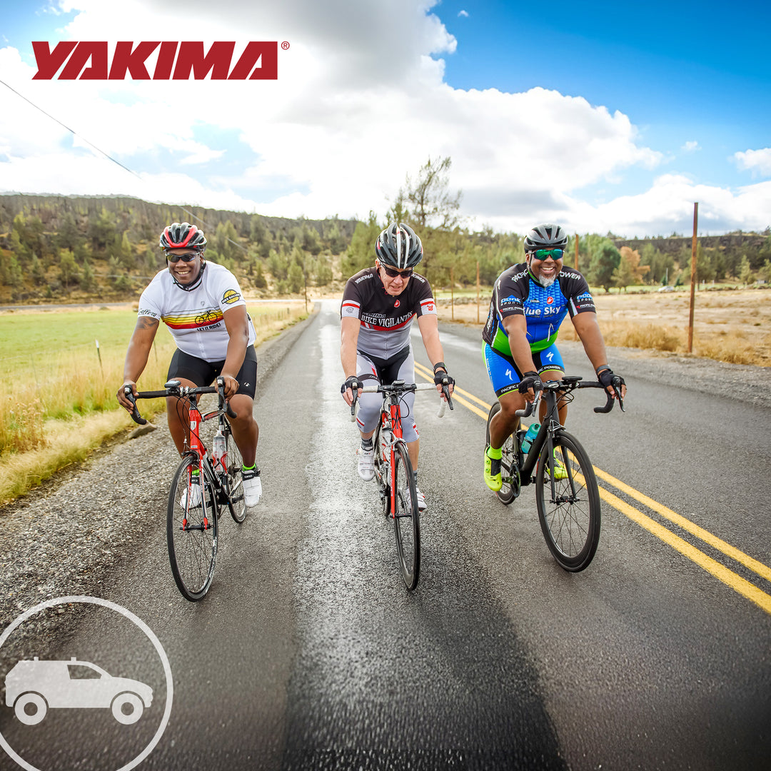 Yakima 54" Tracks w/ CapNuts, Custom Install Roof Rack Systems, Black (Open Box)