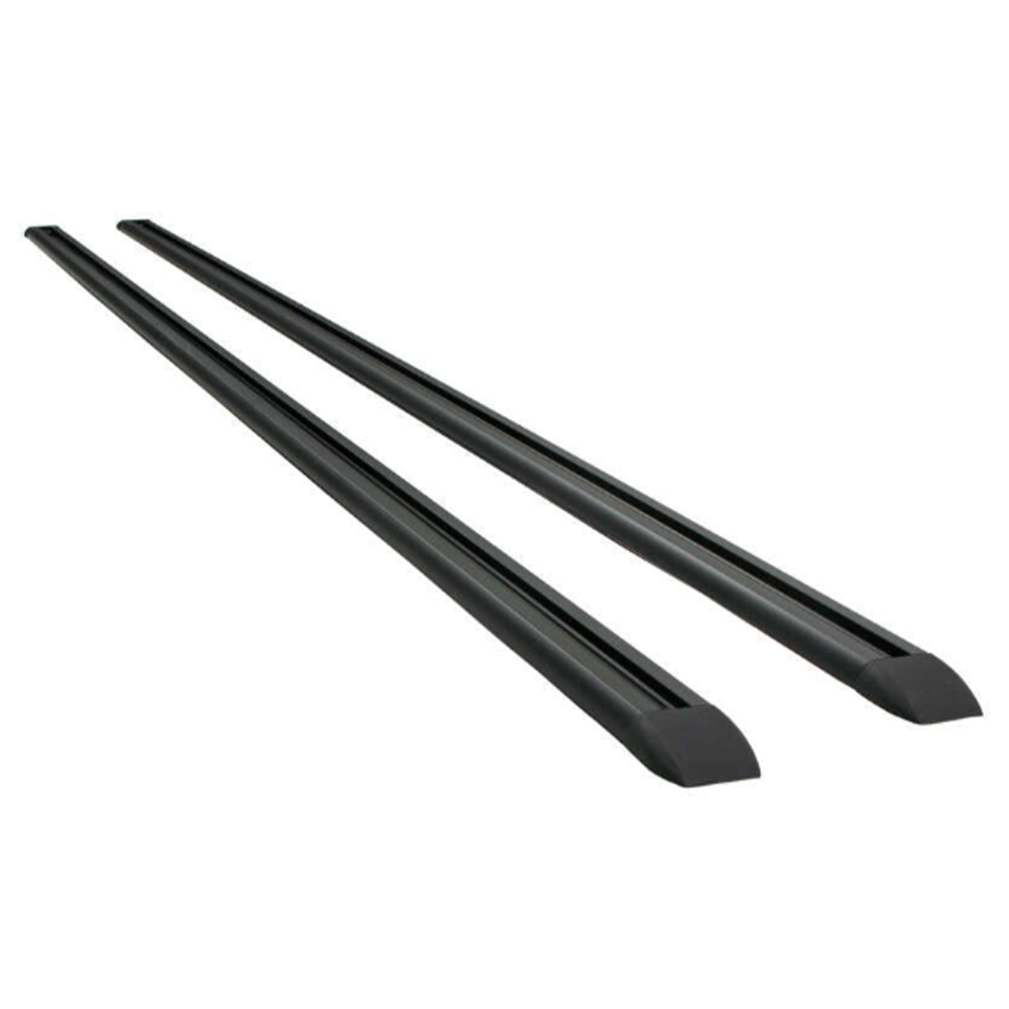Yakima 54" Tracks w/ CapNuts, Custom Install Roof Rack Systems, Black (Open Box)