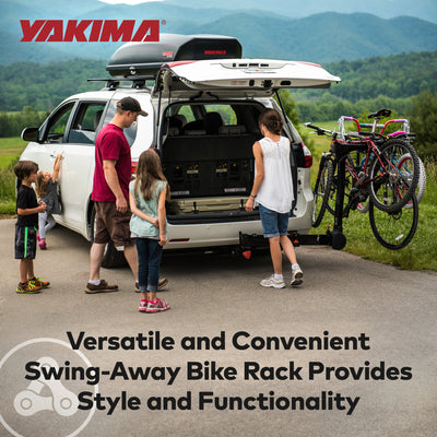 Yakima FullSwing Swing Away Hitch Bike Rack, Compatible w/StraightShot(Open Box)