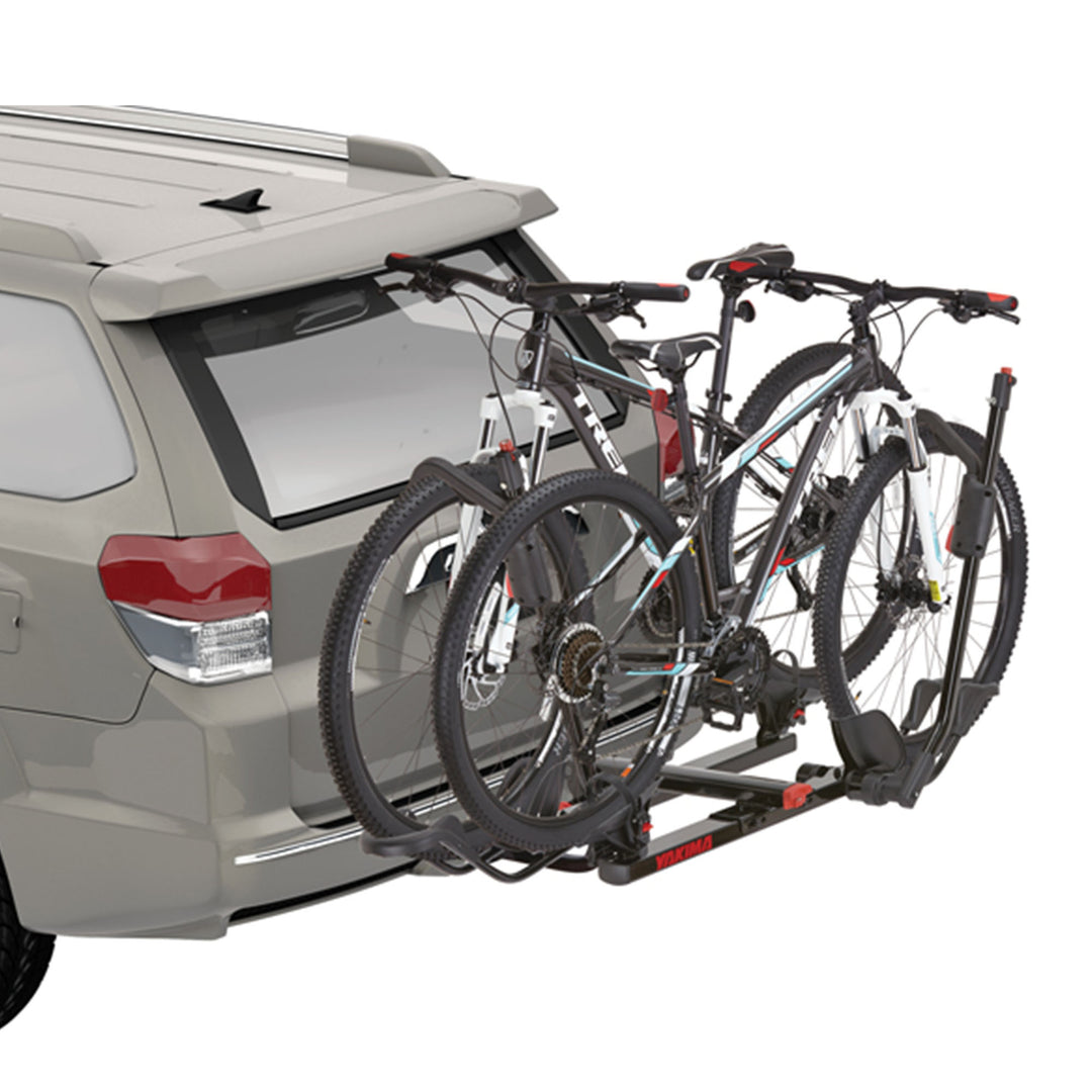 Yakima HoldUp 2 Bike Capacity 1.25" Hitch Bicycle Bike Rack w/SKS Locks, Black - VMInnovations