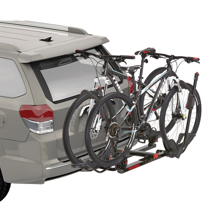 Yakima HoldUp 2 Bike Capacity 1.25" Hitch Bicycle Bike Rack w/SKS Locks, Black - VMInnovations