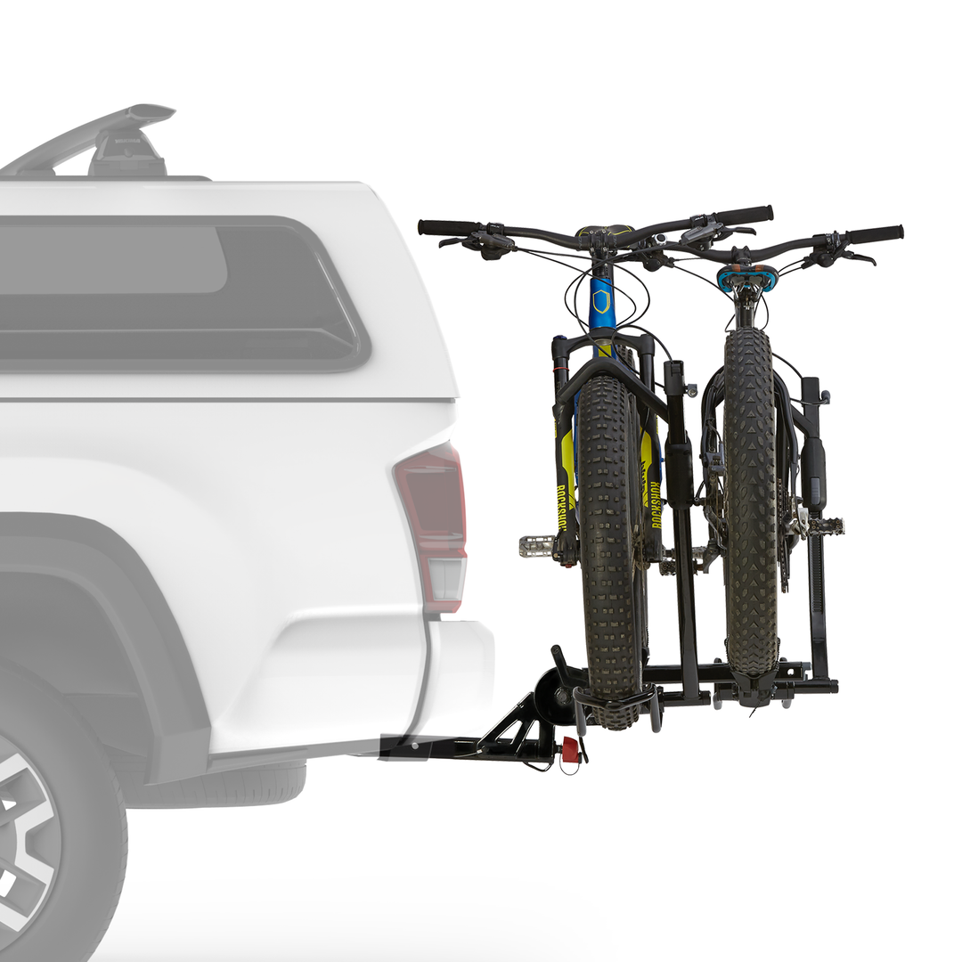 Yakima HoldUp 2 Bike Capacity 2" Hitch Bike Rack w/SKS Locks, Black (Open Box)