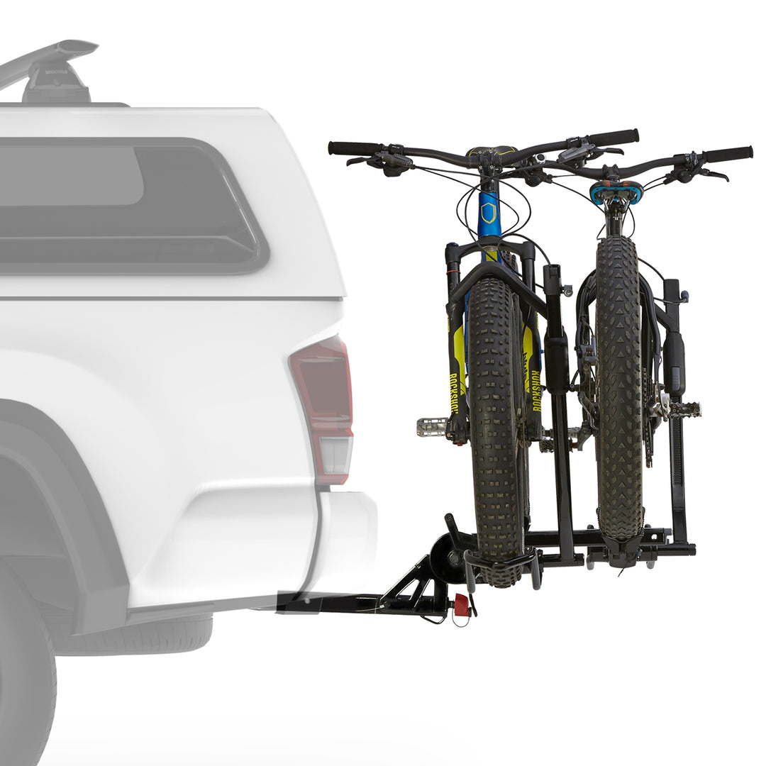 Yakima 2 Bike Capacity 2" Hitch Bicycle Bike Rack w/SKS Locks, Black (For Parts)