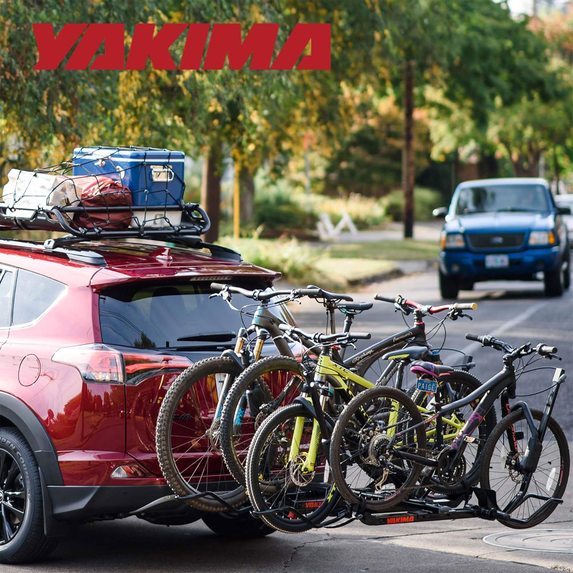 Yakima HoldUp 2 Bike Capacity 2" Hitch Bicycle Bike Rack & HoldUp Rack Extension