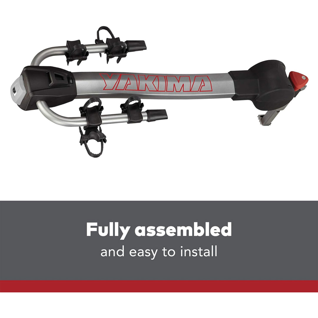 Yakima Tilt Away Hitch Bike Rack Holds 2 Bikes for Cars, SUVs, Trucks (Open Box)