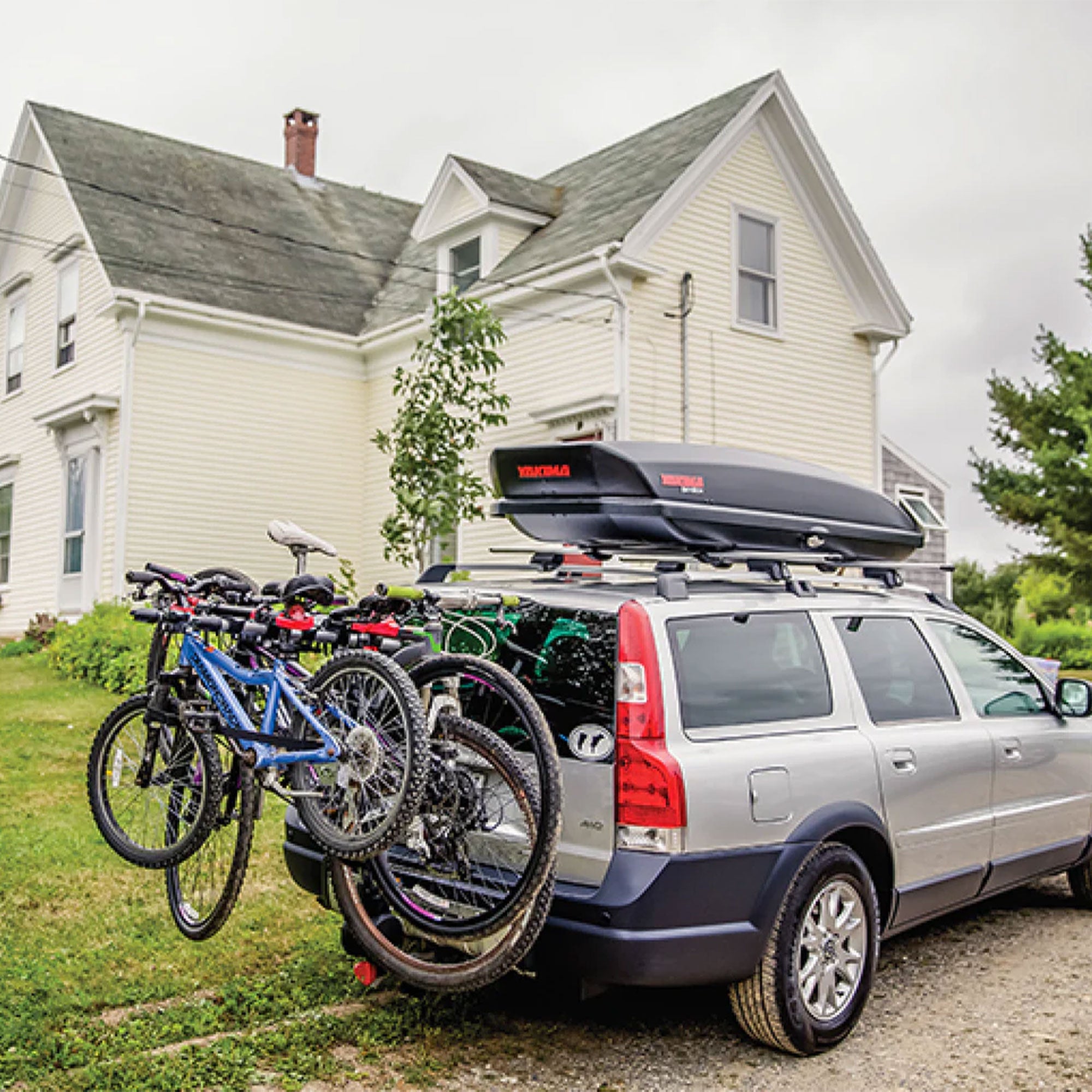 Yakima Tilt Away Hitch Bike Rack Holds 2 Bikes for Cars, SUVs, Trucks (Used)