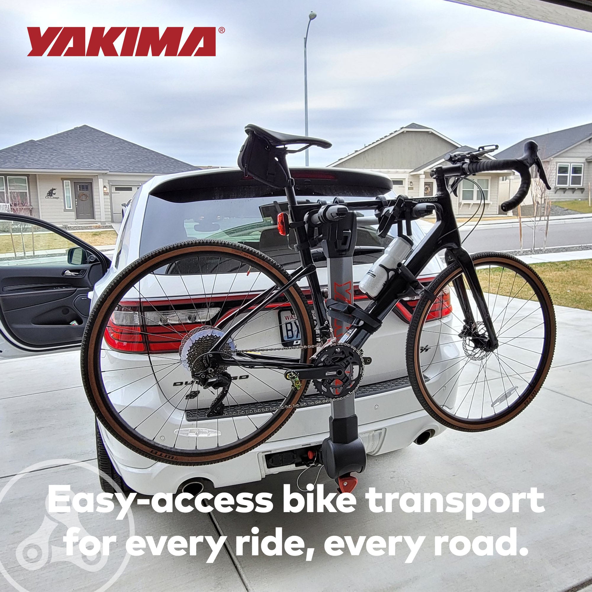 Yakima Tilt Away Hitch Bike Rack Holds 2 Bikes for Cars, SUVs, Trucks (Open Box) - VMInnovations