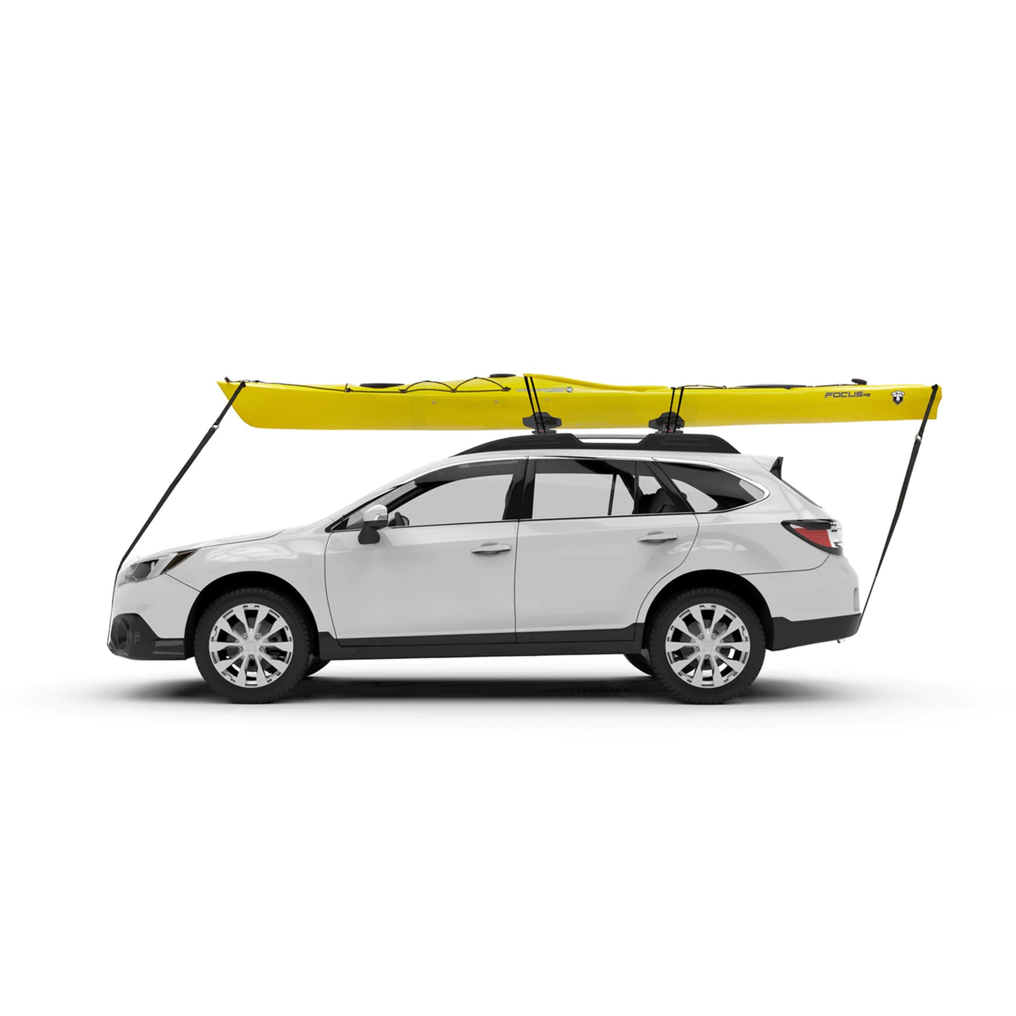 Yakima Rooftop Boat Loader w/Heavy Duty Straps & Bow & Stern Tie Downs(Open Box) - VMInnovations