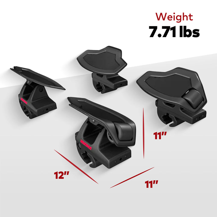 Yakima Rooftop Boat Loader w/Heavy Duty Straps & Bow & Stern Tie Downs(Open Box) - VMInnovations