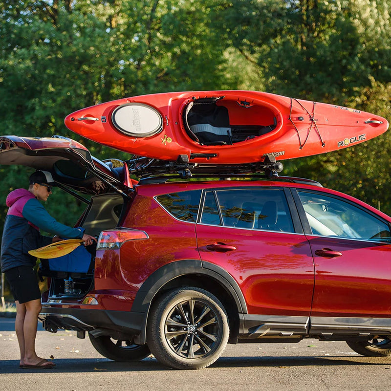 Yakima JayLow Rooftop Mounted Kayak Rack for Carrying Up To 2 Kayaks (Used)