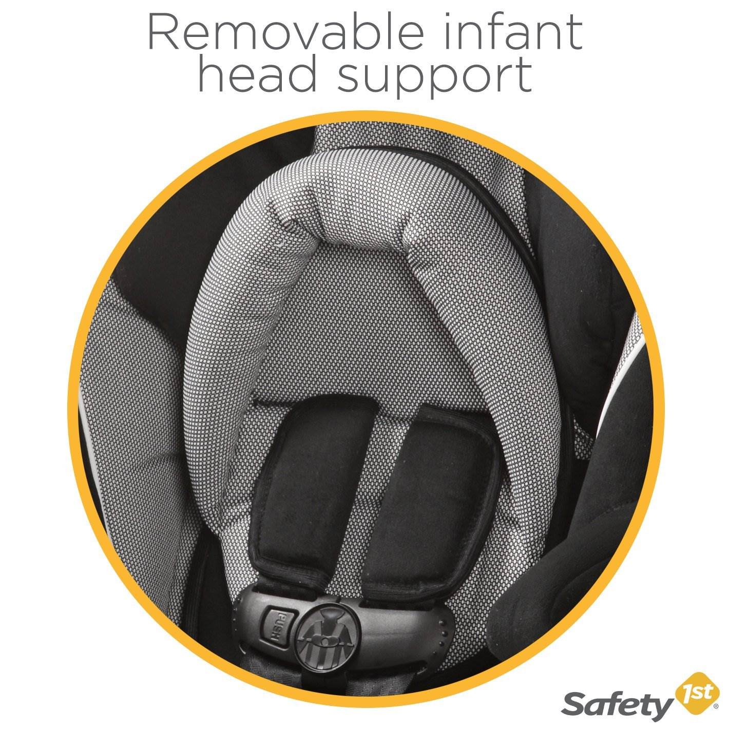Safety 1st Alpha Omega Elite Convertible 3-in-1 Baby Car Seat Quartz (Open Box)