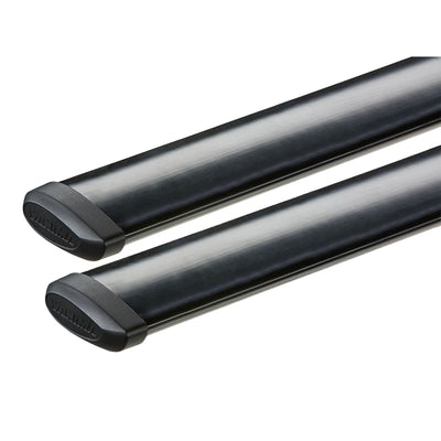 YAKIMA 50" Steel CoreBar Aerodynamic Roof Rack Crossbars, Black, Set of 2 (Used) - VMInnovations