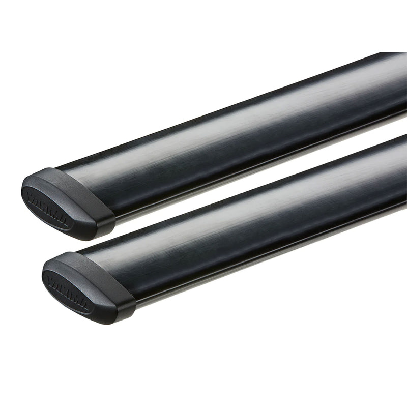 YAKIMA 50" Steel CoreBar Aerodynamic Roof Rack Crossbars, Black, Set of 2 (Used)