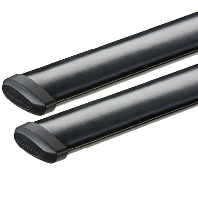 YAKIMA 50" Steel CoreBar Aerodynamic Roof Rack Crossbars, Black, Set of 2 (Used)