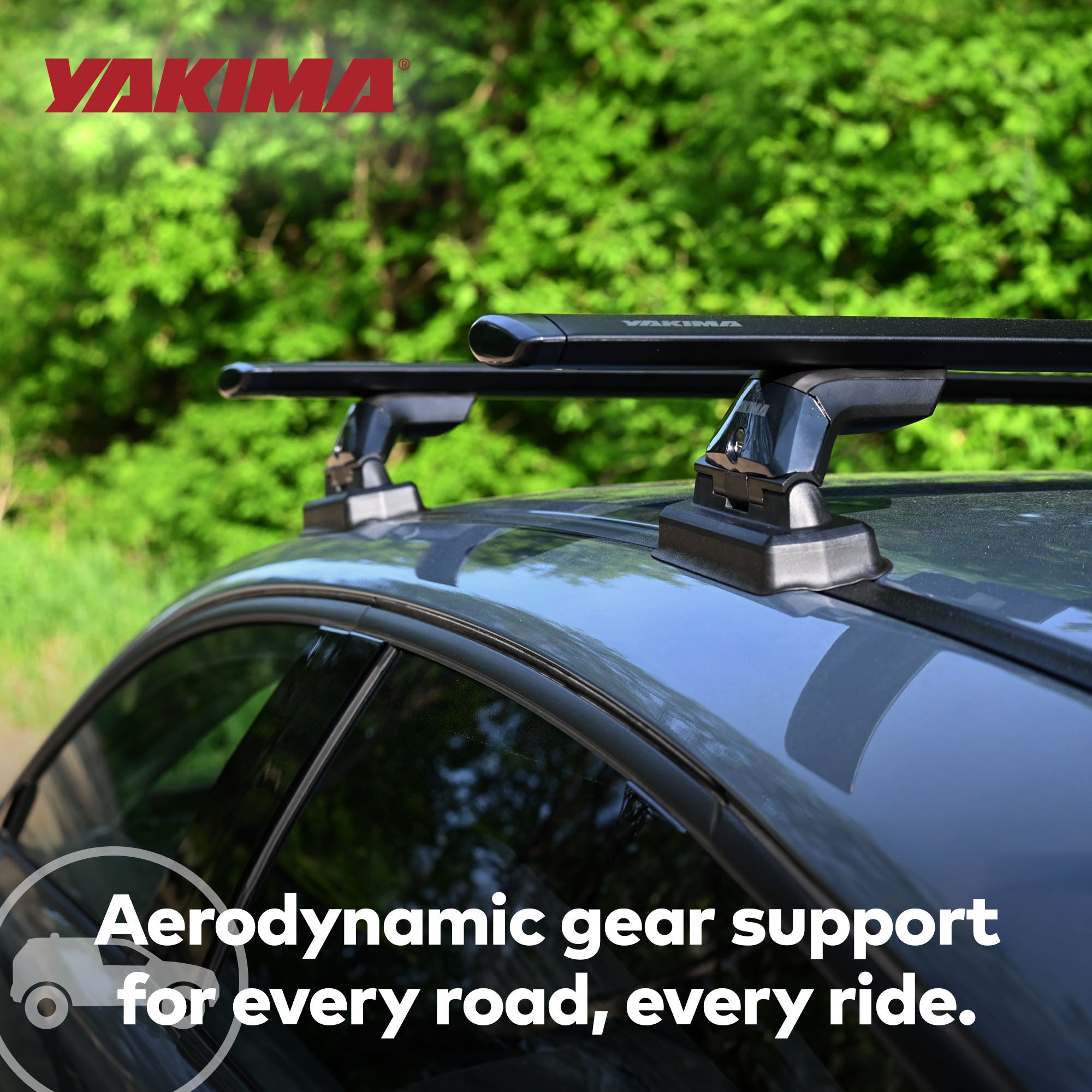 Yakima 70" Pair JetStream Rack Crossbars, Compatible w/StreamLine Towers (Used) - VMInnovations