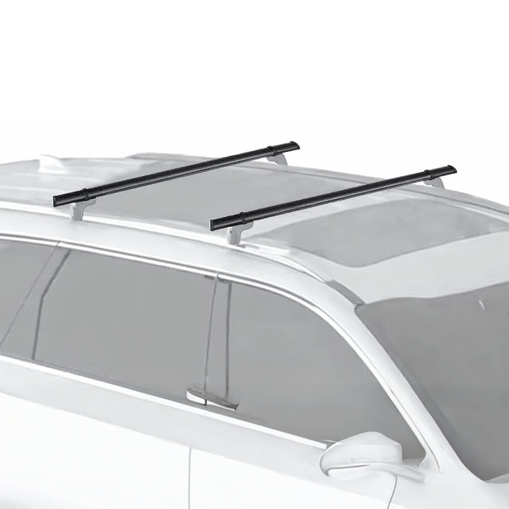 YAKIMA 60" Steel CoreBar Aerodynamic Roof Rack Crossbars, Blk,Set of 2(Open Box)