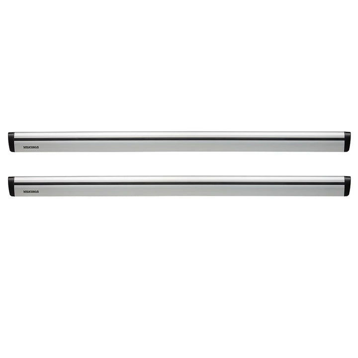 Yakima 60" Pair Aluminum JetStream Aerodynamic Roof Rack Crossbars, Silver(Used)