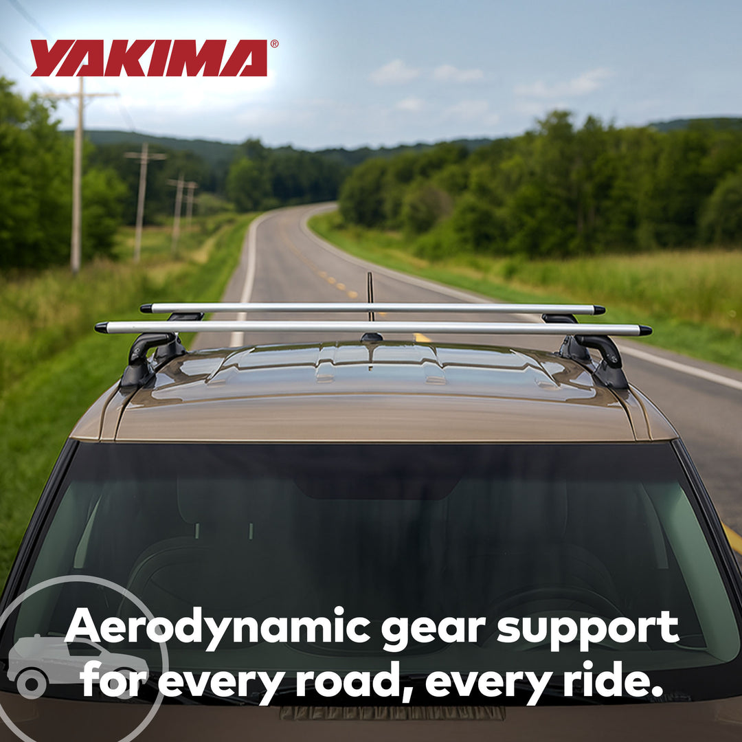 Yakima 60" Pair Roof Rack Crossbars, Compatible w/StreamLine Towers (Open Box)