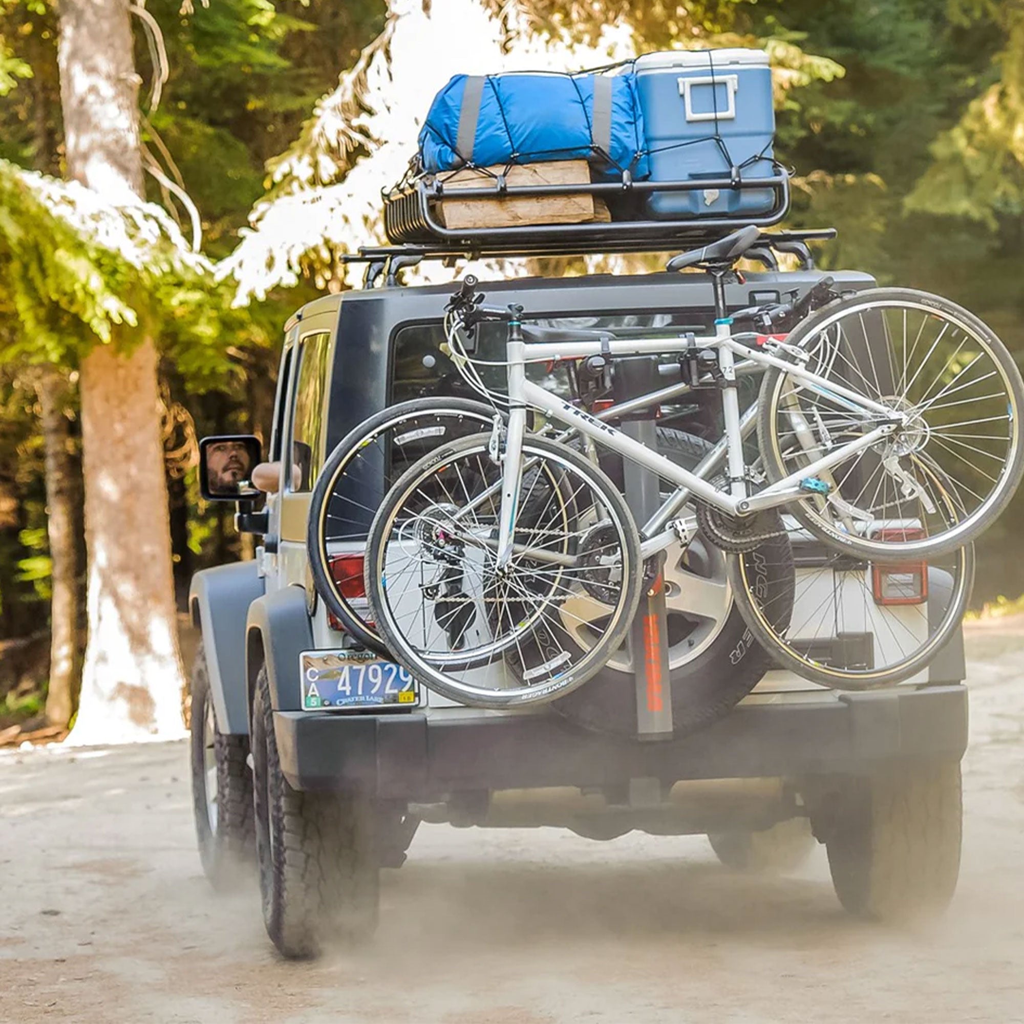 Yakima Rear Spare Tire Mounted 2 Bike Bicycle Rack, Gray/Black (For Parts) - VMInnovations