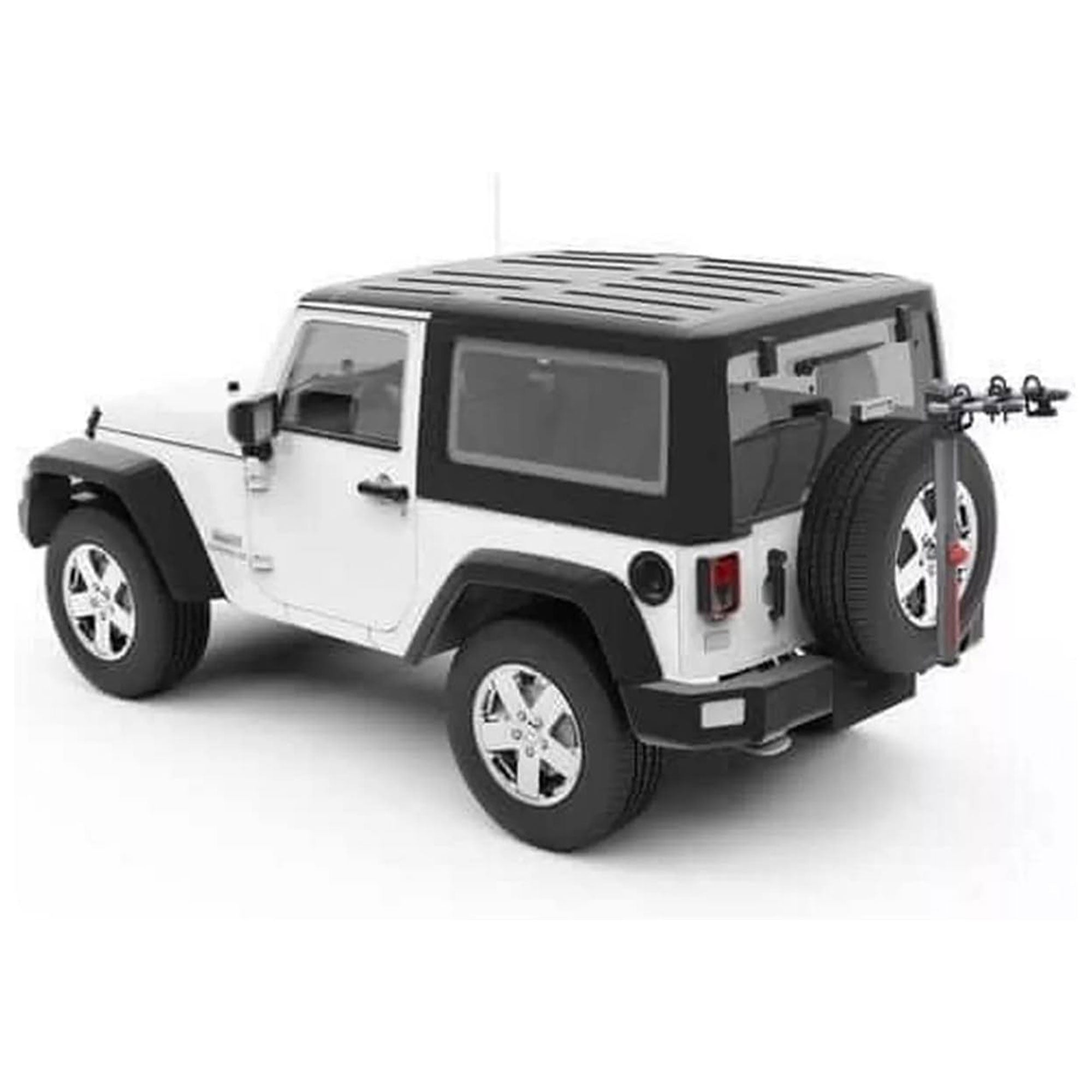 Yakima Vehicle Rear Spare Tire Mounted 2 Bike Bicycle Rack, Gray/Black (Used) - VMInnovations