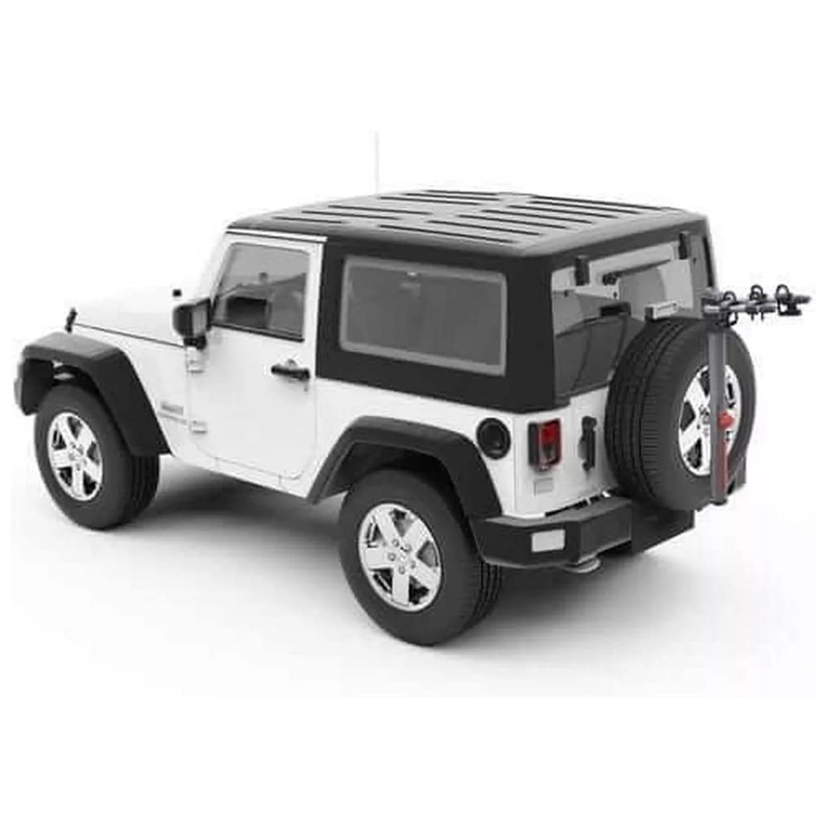 Yakima Vehicle Rear Spare Tire Mounted 2 Bike Bicycle Rack, Gray/Black (Used) - VMInnovations
