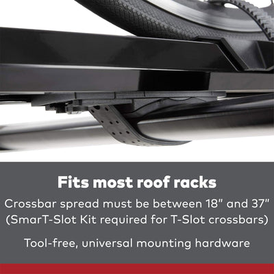 YAKIMA HighSpeed Premium Rooftop Fork Bike Mount Compatible w/StreamLine System - VMInnovations