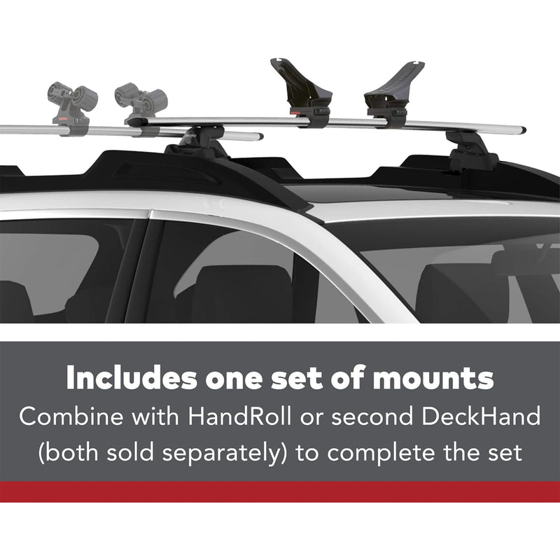 Yakima Premium Vehicle Roof Rack Saddle Mount for Kayak or Small Boat (Open Box)