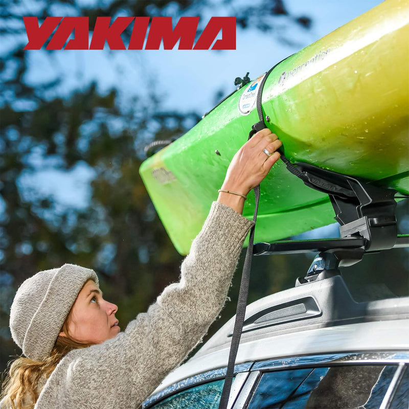 Yakima Premium DeckHand Vehicle Roof Rack Saddle Mount for Kayak or Small Boat