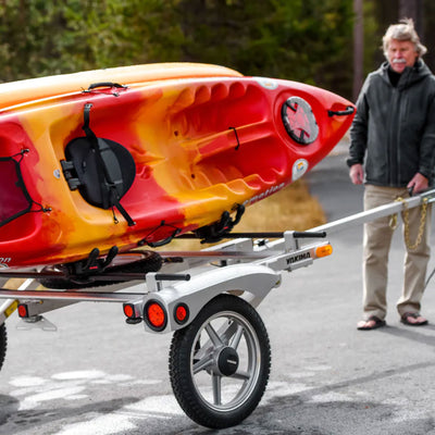 YAKIMA JayHook J-Cradle Rooftop 1 Kayak Mount, Rack w/Padding & Tie Downs (Used) - VMInnovations
