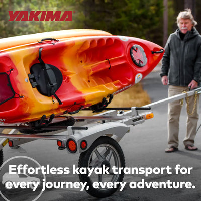 JayHook J-Cradle Rooftop Kayak Mount, Roof Rack w/Padding & Tie Downs (Open Box)