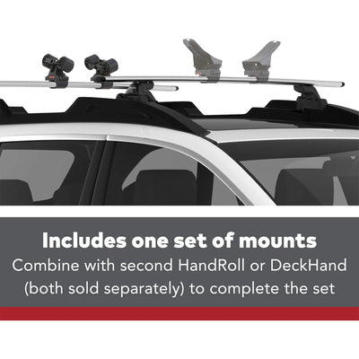 YAKIMA Rooftop Mounted Kayak Rack for Vehicles, Set of 2 Kayak Rollers (Used) - VMInnovations