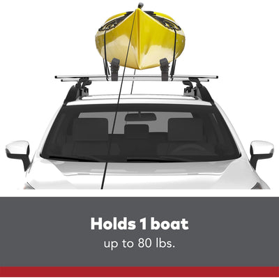 YAKIMA Rooftop Mounted Kayak Rack for Vehicles, Set of 2 Kayak Rollers (Used) - VMInnovations