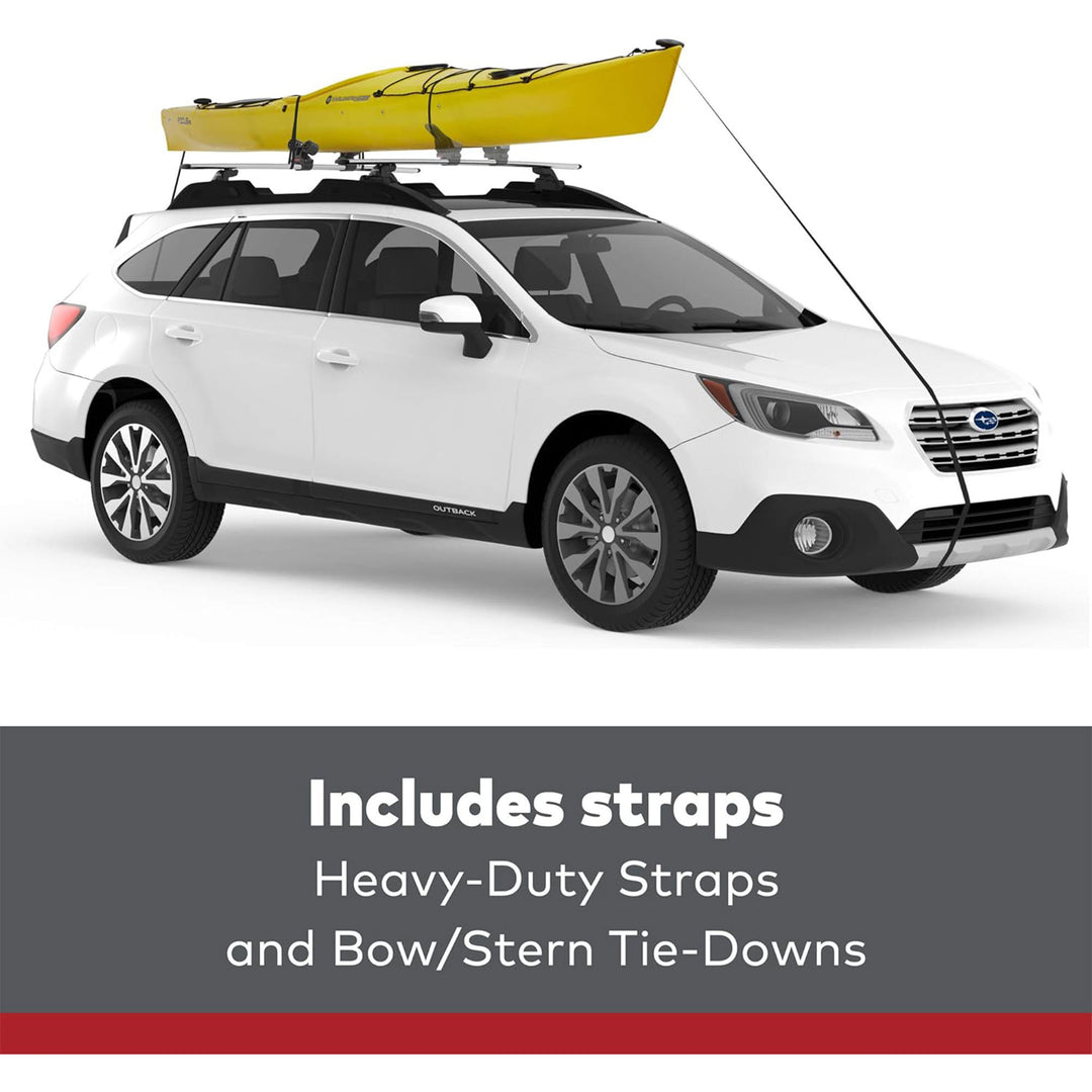 YAKIMA Rooftop Mounted Kayak Rack for Vehicles, Set of 2 Kayak Rollers (Used) - VMInnovations
