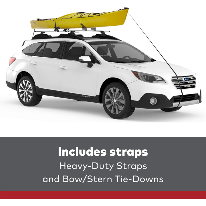 YAKIMA Rooftop Mounted Kayak Rack for Vehicles, Set of 2 Kayak Rollers (Used) - VMInnovations