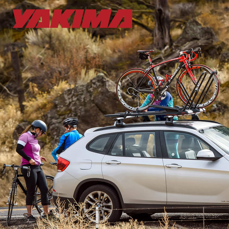 Yakima HighRoad Rooftop Upright Bike Mount, Compatible w/StreamLine Systems