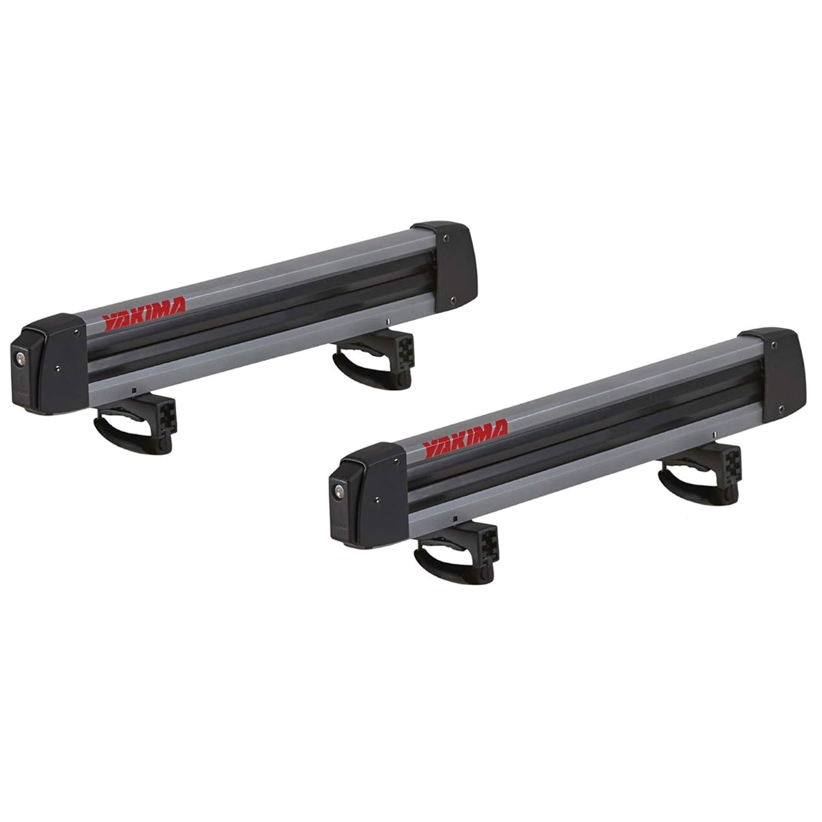 Yakima FreshTrack 6 Universal Car Roof Top Mount Ski and Snowboard Rack, Black - VMInnovations