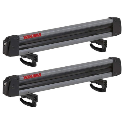 Yakima FreshTrack 6 Universal Car Roof Ski and Snowboard Rack, Black (Open Box)