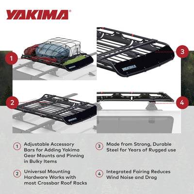 YAKIMA 18" Extension for Medium OffGrid Cargo Basket with Plug-In Design (Used) - VMInnovations